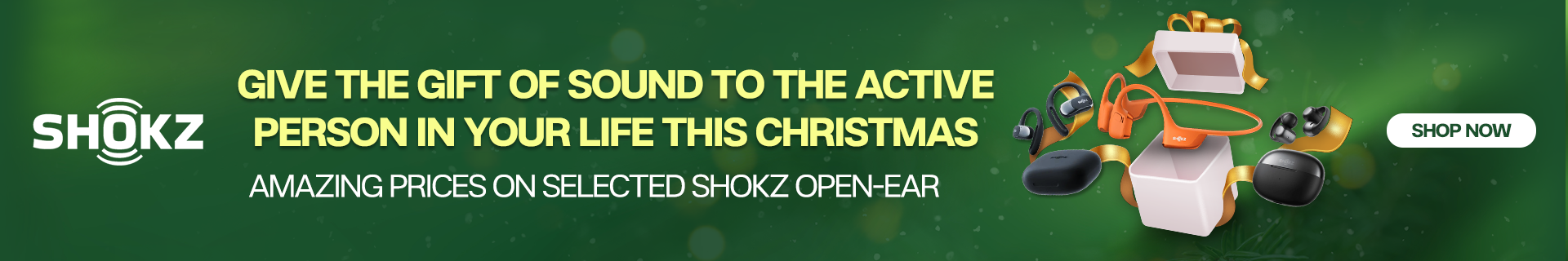 Give the gift of sound with Shokz